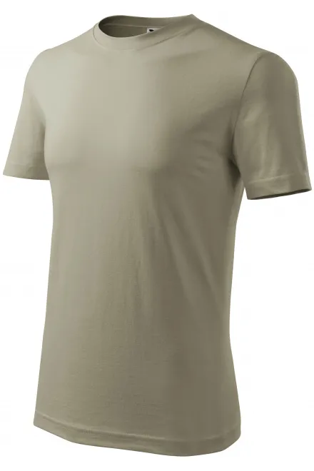 Men's classic T-shirt, bright khaki