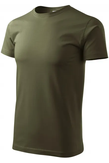 Men's simple T-shirt, military