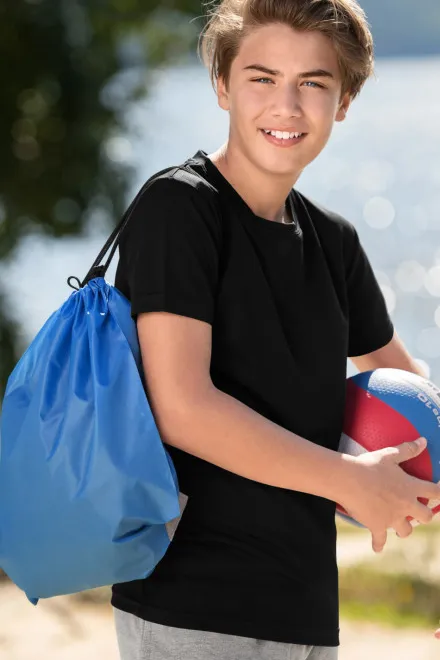 Camiseta deportiva para niños, negro