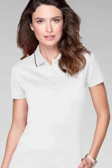 Dámská elegantní polokošile mercerovaná, bílá