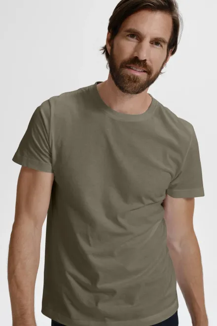 Enkel T-shirt för män, army