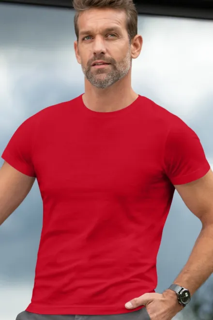 Exklusives Herren-T-Shirt, formula red
