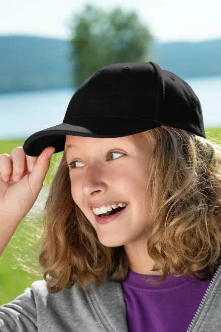 Gorra para niños, negro
