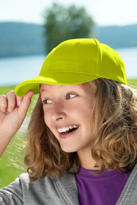 Gorra para niños, verde lima