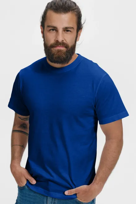 Klassisches T-Shirt, königsblau