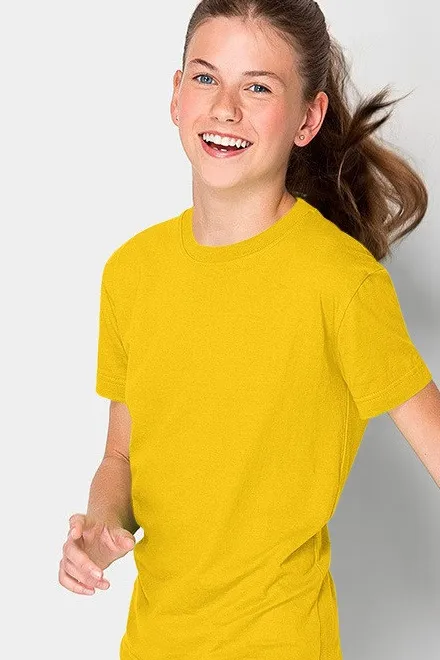 Leichtes T-Shirt für Kinder, gelb