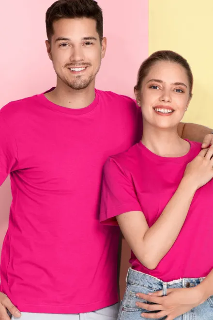 Lichtgewicht T-shirt met korte mouwen, purper
