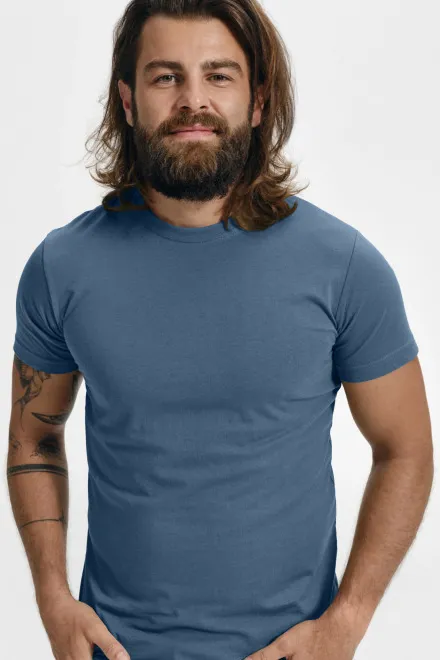Modisches T-Shirt für Männer, denim