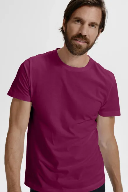Muška jednostavna majica, fuksija