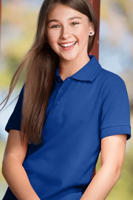 Polo para niños, azul real