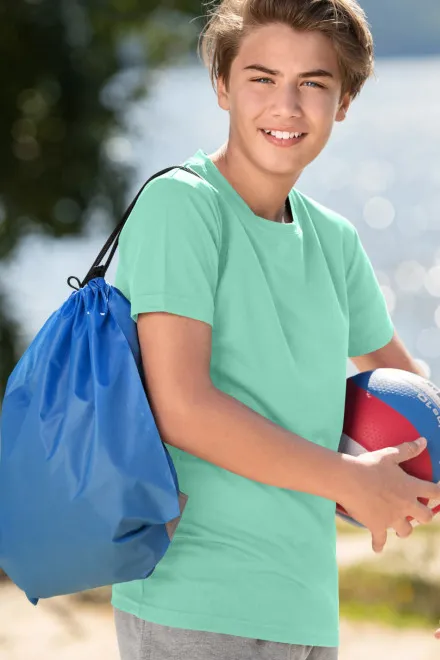 T-shirt de sport pour enfants, menthe