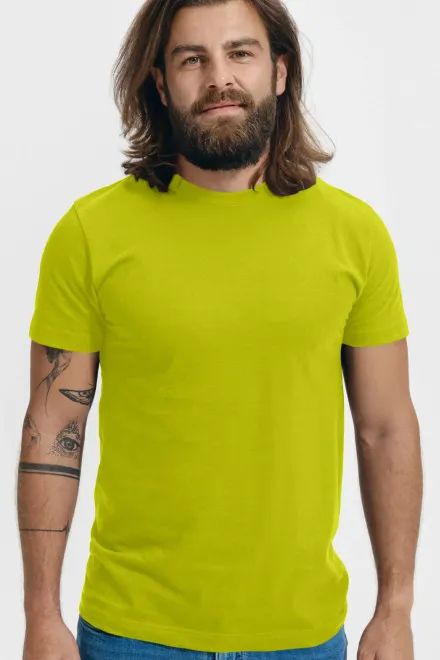 T-Shirt mit höherem Gewicht Unisex, lindgrün