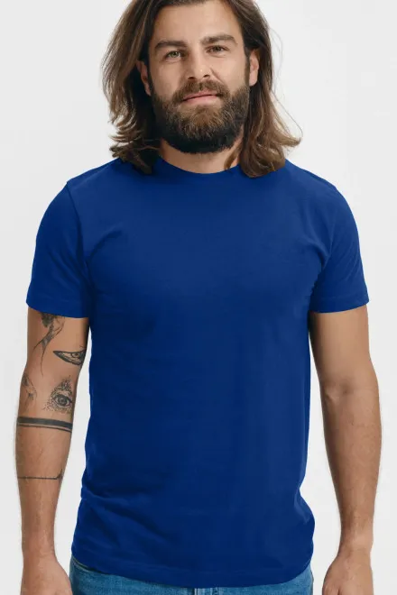 T-Shirt mit höherem Gewicht Unisex, königsblau