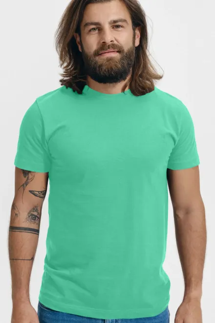 T-Shirt mit höherem Gewicht Unisex, Minze