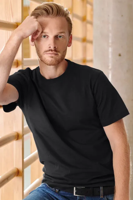 Tričko hrubé, ebony gray