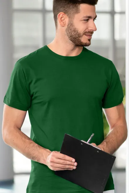 Tricou bărbătesc durabil, sticla verde