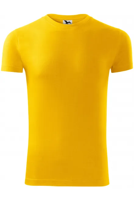 Modisches T-Shirt für Männer - gelb, S