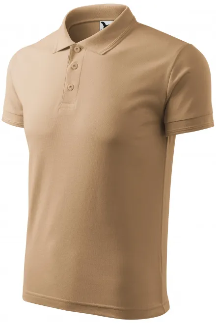 Muška široka polo majica, pjeskovita