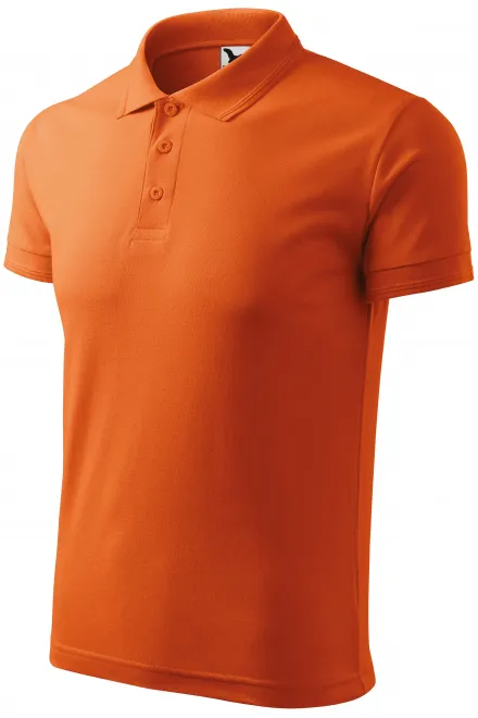 Pánska voľná polokošeľa, oranžová