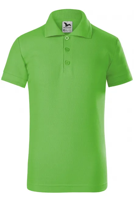 Polo-Shirt für Kinder - Apfelgrün, 158 cm / 12 Jahre