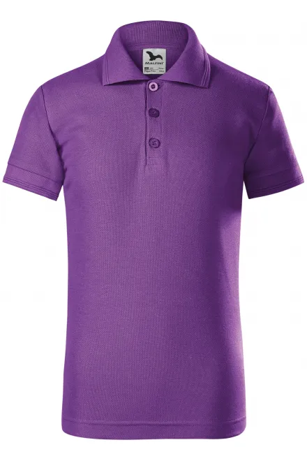 Polo-Shirt für Kinder - lila, 158 cm / 12 Jahre