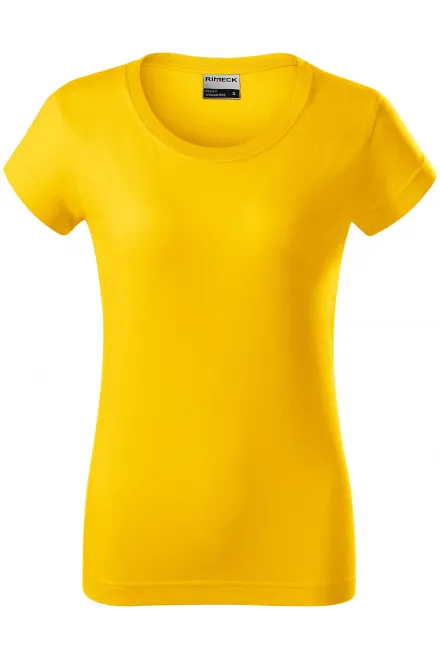 Robustes Damen T-Shirt dicker - gelb, S