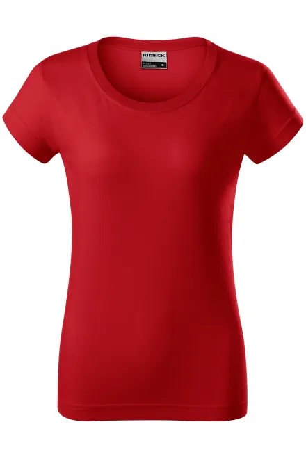 Robustes Damen T-Shirt dicker - rot, S