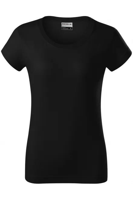 Robustes Damen T-Shirt dicker - schwarz, S
