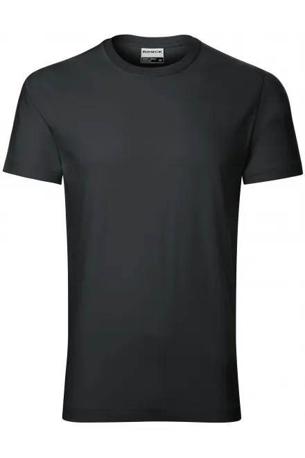 Robustes Herren T-Shirt schwerer - Ebenholz Grau, S