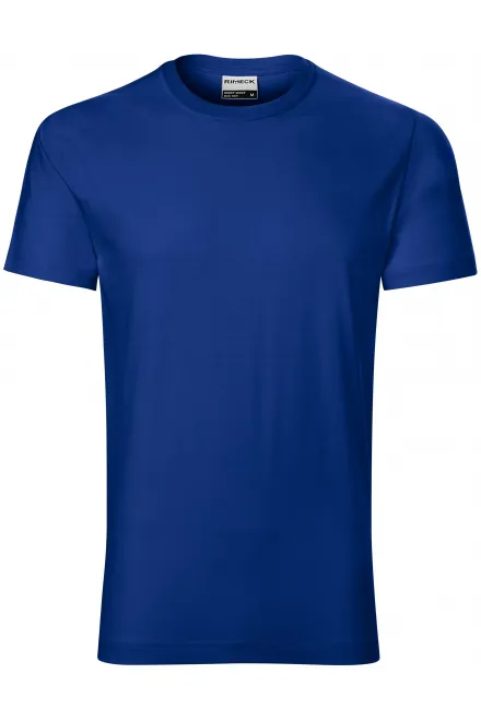 Robustes Herren T-Shirt schwerer - königsblau, S