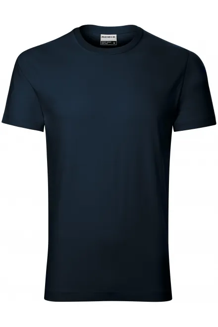 Robustes Herren T-Shirt schwerer - dunkelblau, S
