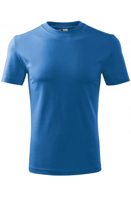 Schweres T-Shirt - hellblau, S