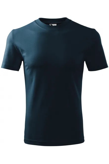 Schweres T-Shirt - dunkelblau, S