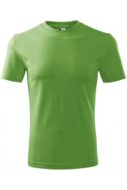 Schweres T-Shirt - erbsengrün, S