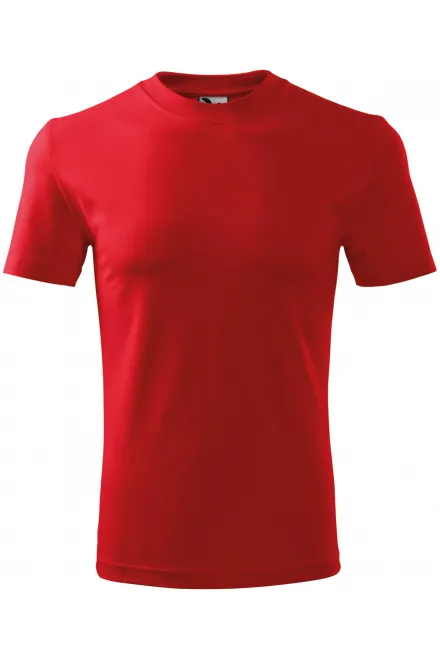 Schweres T-Shirt - rot, S