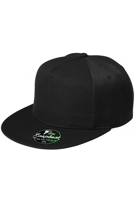 Snapback 5-teilig, schwarz