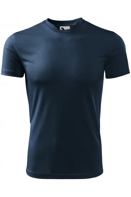 Sport-T-Shirt für Kinder - dunkelblau, 158 cm / 12 Jahre
