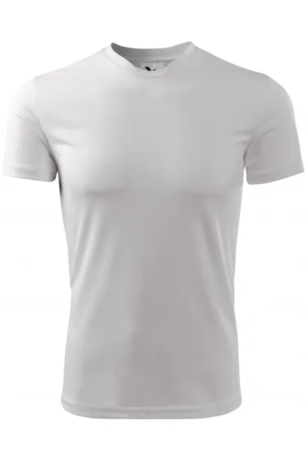 T-Shirt mit asymmetrischem Ausschnitt - weiß, S