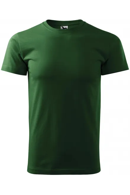 T-Shirt mit höherem Gewicht Unisex - Flaschengrün, XS