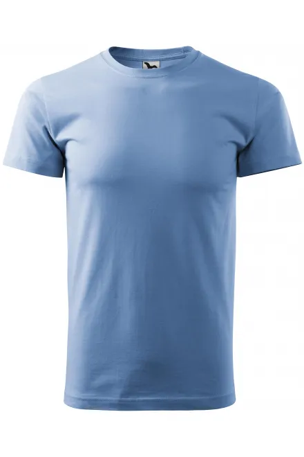 T-Shirt mit höherem Gewicht Unisex - Himmelblau, XS