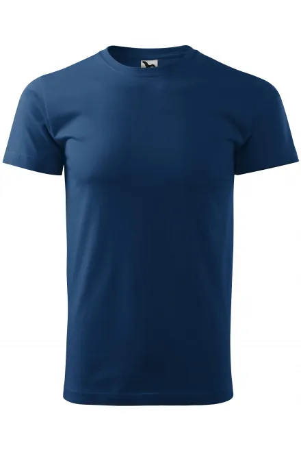 T-Shirt mit höherem Gewicht Unisex - Mitternachtsblau, XS