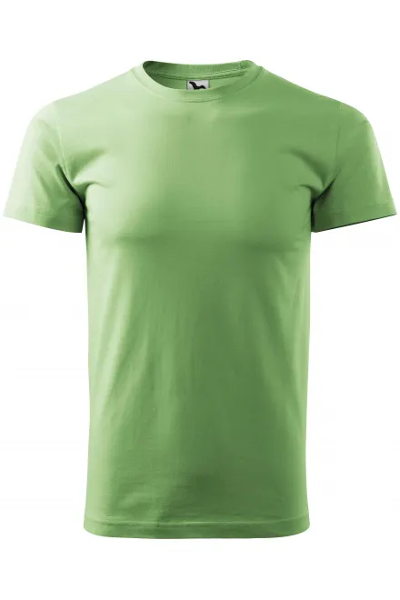 T-Shirt mit höherem Gewicht Unisex - erbsengrün, XS