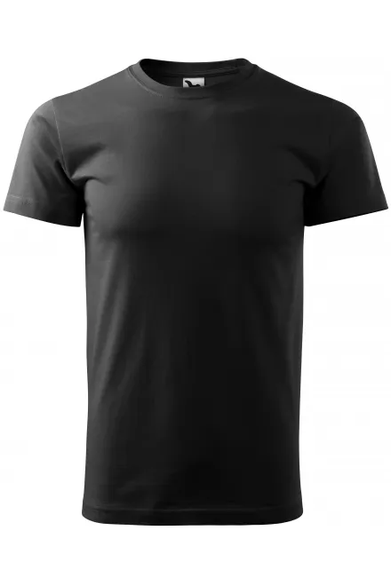 T-Shirt mit höherem Gewicht Unisex - schwarz, XS