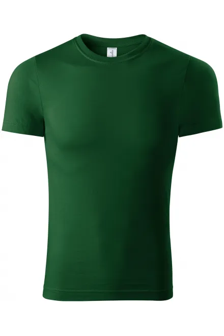 T-Shirt mit kurzen Ärmeln - Flaschengrün, XS