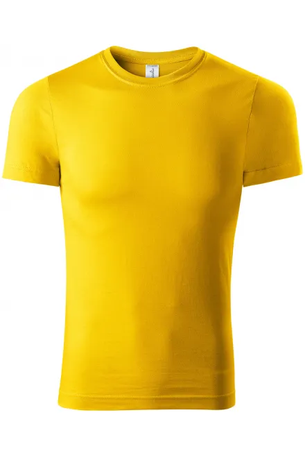 T-Shirt mit kurzen Ärmeln - gelb, XS