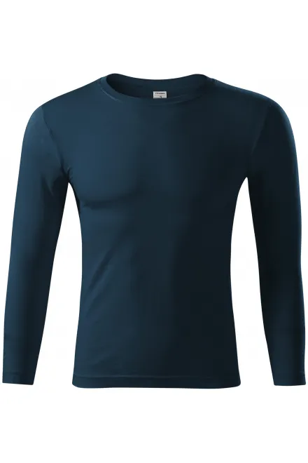 T-Shirt mit langen Ärmeln, geringes Gewicht - dunkelblau, XS