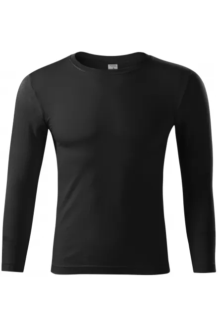 T-Shirt mit langen Ärmeln, geringes Gewicht - schwarz, XS