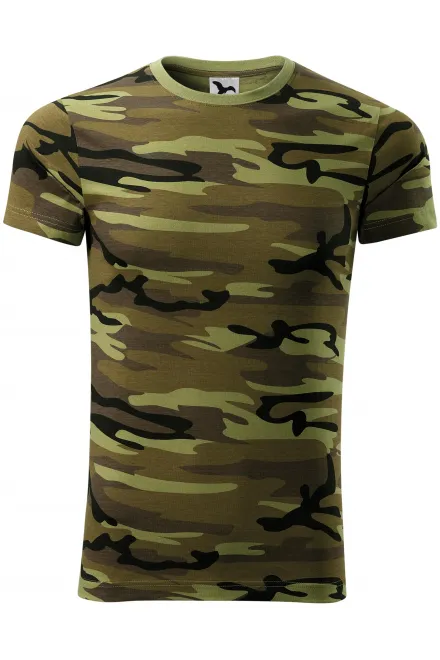 Tarnungs-T-Shirt - Tarnung grün, XS